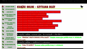What Dejzy.pl website looked like in 2016 (8 years ago)