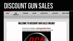 What Discountgunsales.com website looked like in 2016 (8 years ago)