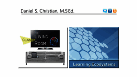 What Danielschristian.com website looked like in 2016 (8 years ago)