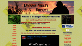 What Dragonvalley.co.uk website looked like in 2016 (7 years ago)