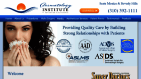 What Dermsurgery.net website looked like in 2016 (8 years ago)