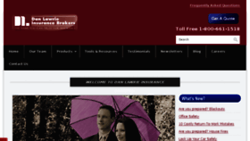 What Danlawrie.com website looked like in 2016 (8 years ago)