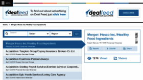 What Dealfeed-intl.com website looked like in 2016 (7 years ago)