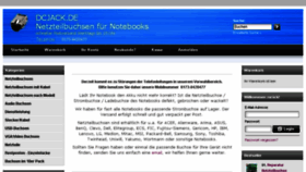 What Dcjack.de website looked like in 2016 (8 years ago)