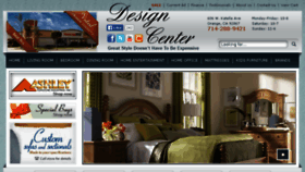 What Designcenterfurniture.com website looked like in 2016 (7 years ago)