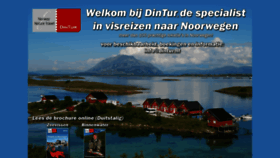 What Dintur.nl website looked like in 2016 (8 years ago)