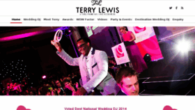 What Djterryjlewis.com website looked like in 2016 (8 years ago)