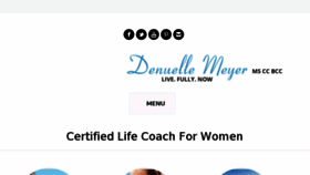 What Denuellemeyer.com website looked like in 2016 (7 years ago)