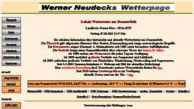 What Don-wetter.de website looked like in 2016 (7 years ago)