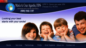 What Drcruzdental.net website looked like in 2016 (7 years ago)