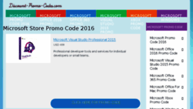 What Discount-promo-codes.com website looked like in 2016 (8 years ago)
