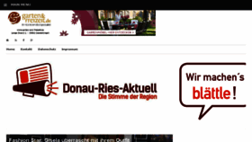 What Donau-ries-aktuell.de website looked like in 2016 (7 years ago)