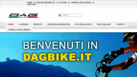 What Dagbike.it website looked like in 2016 (7 years ago)