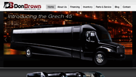 What Donbrownbus.com website looked like in 2016 (8 years ago)