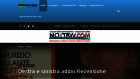 What Decrescita.com website looked like in 2016 (8 years ago)