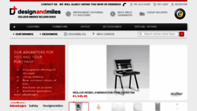 What Designandmiles.com website looked like in 2016 (8 years ago)