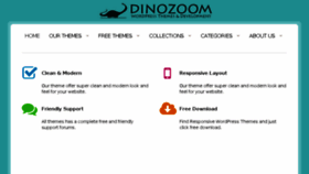 What Dinozoom.com website looked like in 2016 (7 years ago)