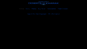 What Desertsofkharak.com website looked like in 2016 (7 years ago)
