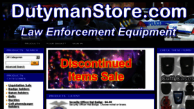 What Dutymanstore.com website looked like in 2016 (7 years ago)