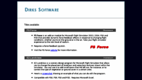 What Dirks-software.ca website looked like in 2016 (7 years ago)