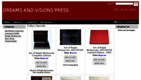 What Dreamsandvisionspress.com website looked like in 2016 (8 years ago)