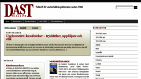 What Dast.nu website looked like in 2016 (8 years ago)