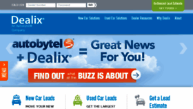 What Dealix.com website looked like in 2016 (8 years ago)