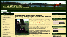 What Derjagdhundshop.de website looked like in 2016 (8 years ago)