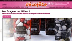 What Decofete-servimag.com website looked like in 2016 (7 years ago)