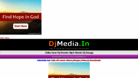 What Djmedia.in website looked like in 2016 (7 years ago)