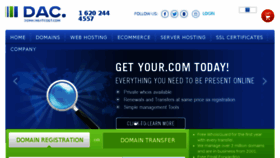 What Domainsatcost.com website looked like in 2016 (7 years ago)
