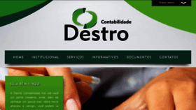 What Destrocontabilidade.com.br website looked like in 2016 (7 years ago)