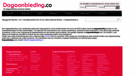 What Dagaanbieding.co website looked like in 2016 (7 years ago)