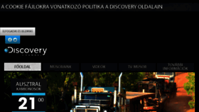 What Discoverychannel.hu website looked like in 2016 (7 years ago)