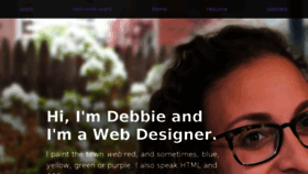 What Dbdoesdesign.com website looked like in 2016 (7 years ago)