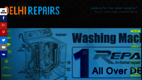 What Delhirepairs.com website looked like in 2016 (7 years ago)