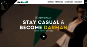 What Darmandesign.fr website looked like in 2016 (7 years ago)