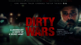 What Dirtywars.org website looked like in 2016 (7 years ago)