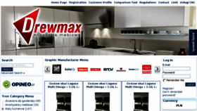 What Drewmax-online.pl website looked like in 2016 (7 years ago)