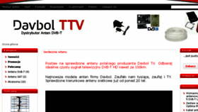 What Davbol.pl website looked like in 2016 (8 years ago)