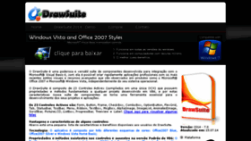What Drawsuite.com.br website looked like in 2016 (7 years ago)
