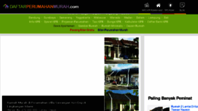 What Daftarperumahanmurah.com website looked like in 2016 (7 years ago)