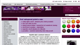 What Dekoraceprosvatbu.cz website looked like in 2016 (7 years ago)