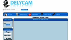 What Delycam.com website looked like in 2016 (7 years ago)