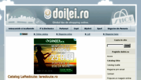 What Doilei.ro website looked like in 2016 (7 years ago)