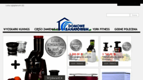 What Domowesanatorium.pl website looked like in 2016 (8 years ago)