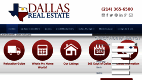 What Dallastexasrealestateblog.com website looked like in 2016 (7 years ago)