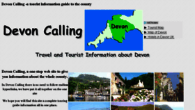 What Devon-calling.com website looked like in 2016 (7 years ago)