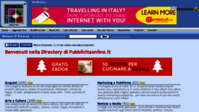 What Directory.pubblicitaonline.it website looked like in 2016 (7 years ago)