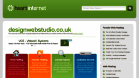 What Designwebstudio.co.uk website looked like in 2016 (7 years ago)